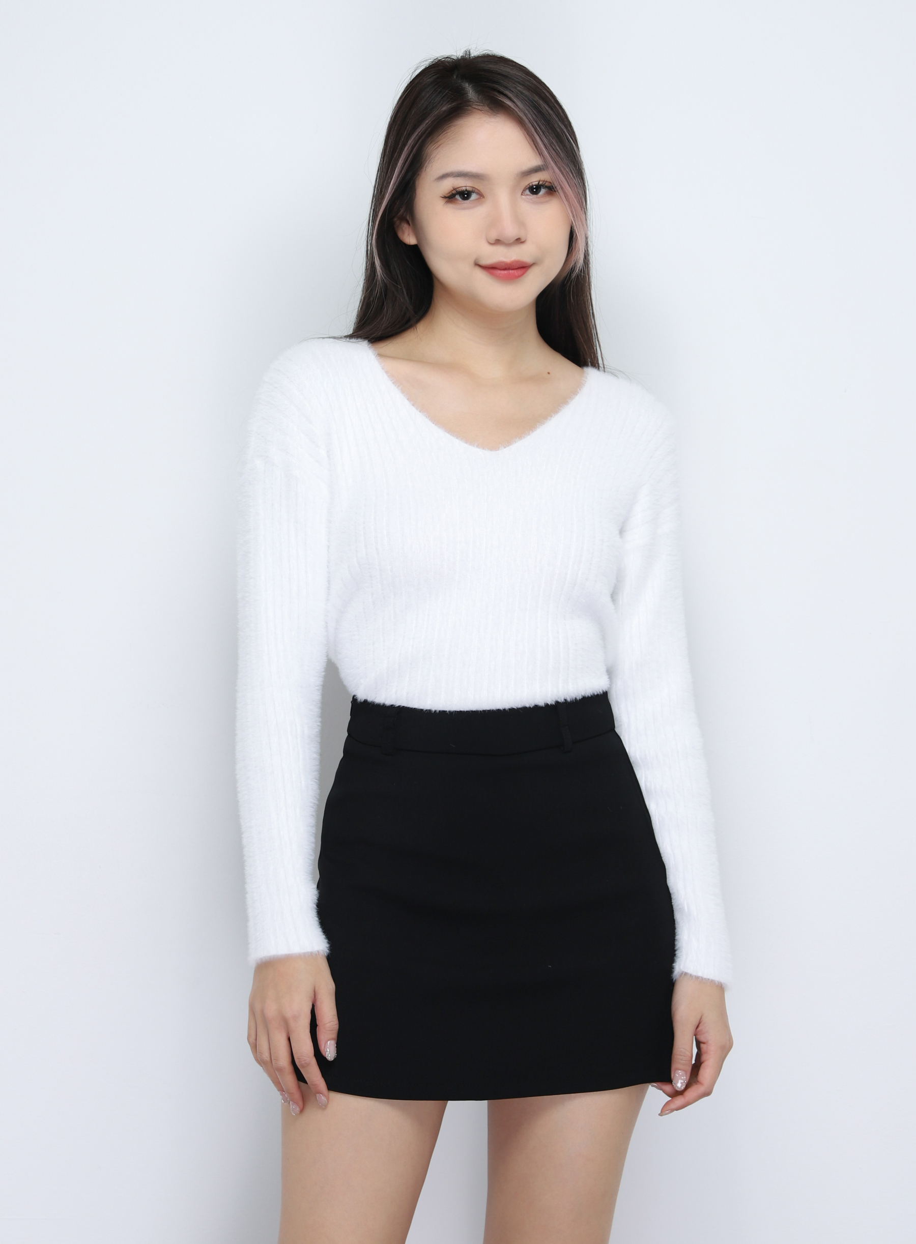 Knitted Long Sleeve Top 34303