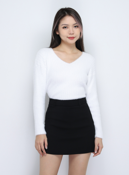 Knitted Long Sleeve Top 34303