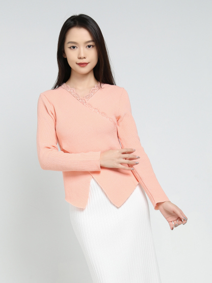 Knitted Long Skirt 34256