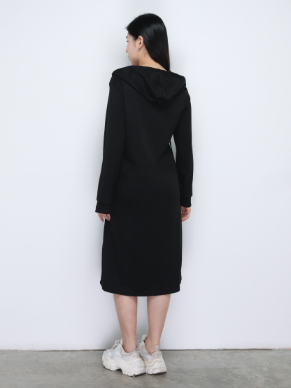 Front Zip Knitted Dress 34309