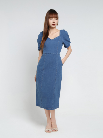 Denim Dress 34365