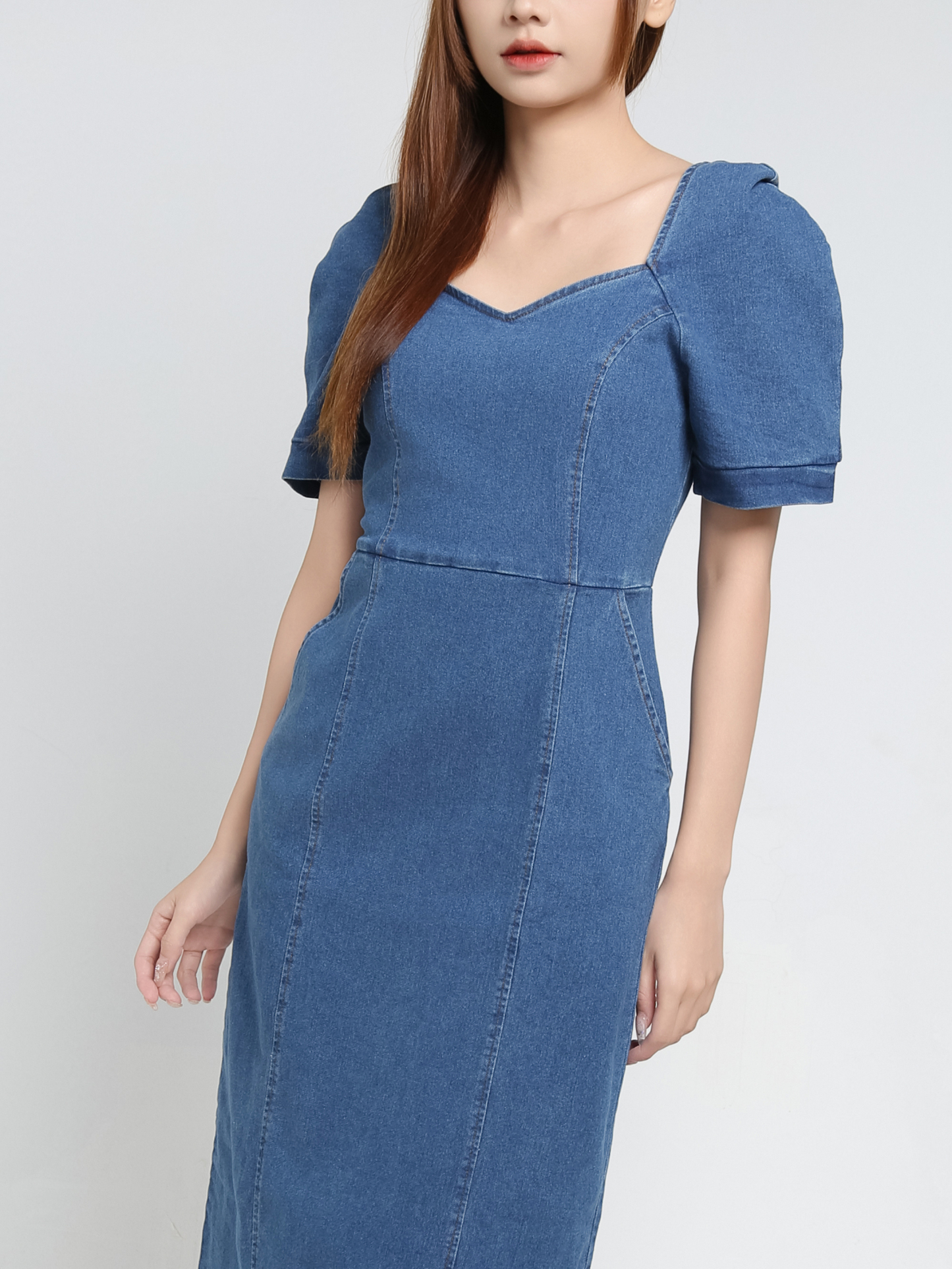 Denim Dress 34365