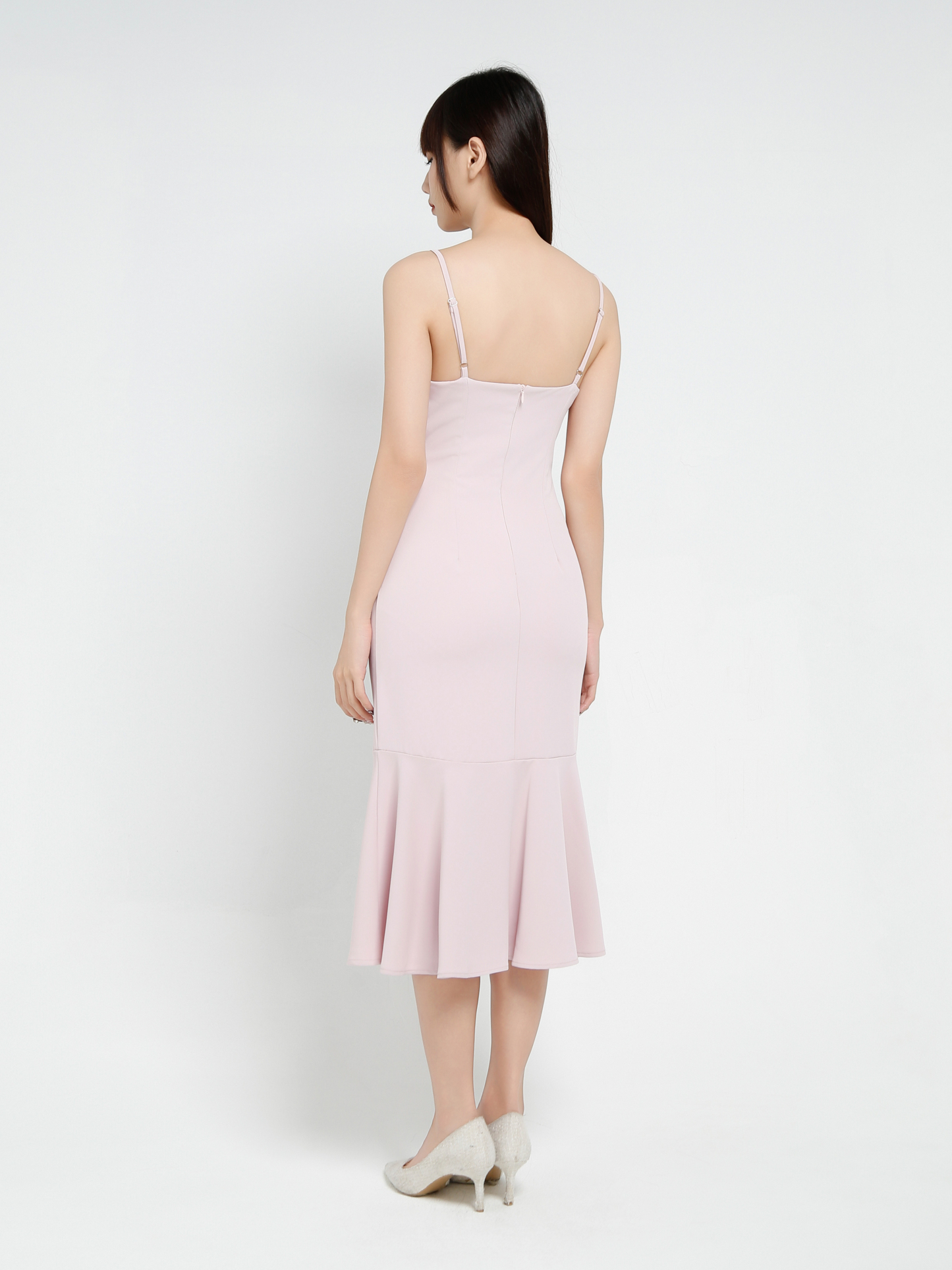 Sleeveless Pleated Dress 34393