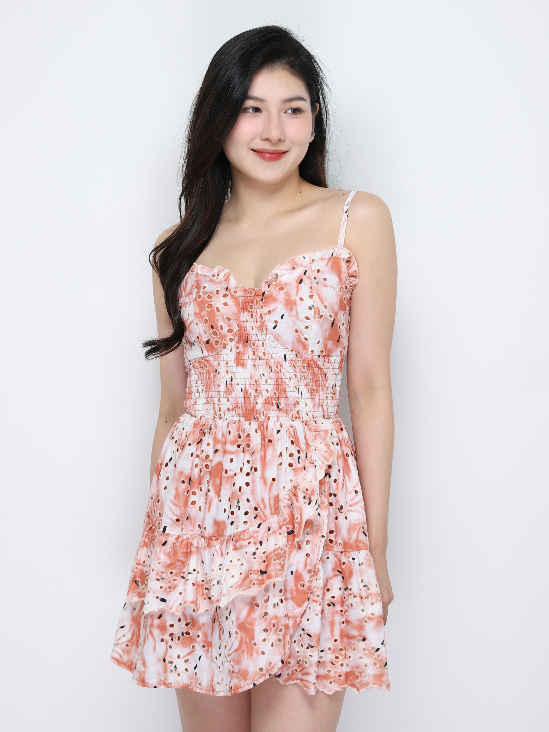 Tie Dye Eyelet Jumpsuit 34413