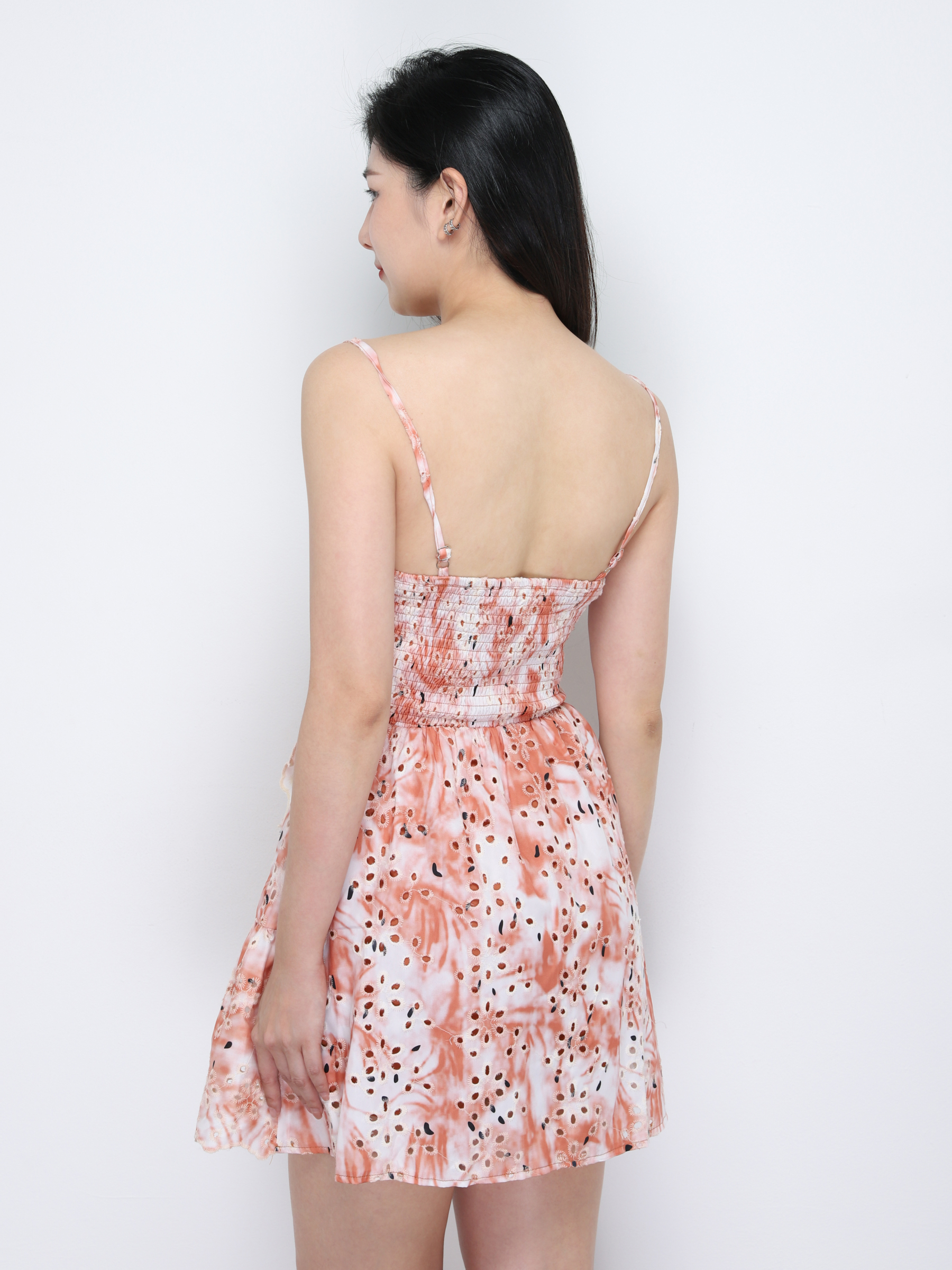 Tie Dye Eyelet Jumpsuit 34413