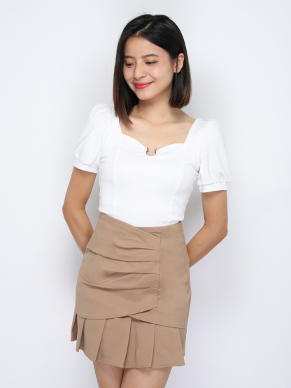 Puff Sleeve Top 34416