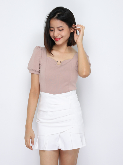 Puff Sleeve Top 34416