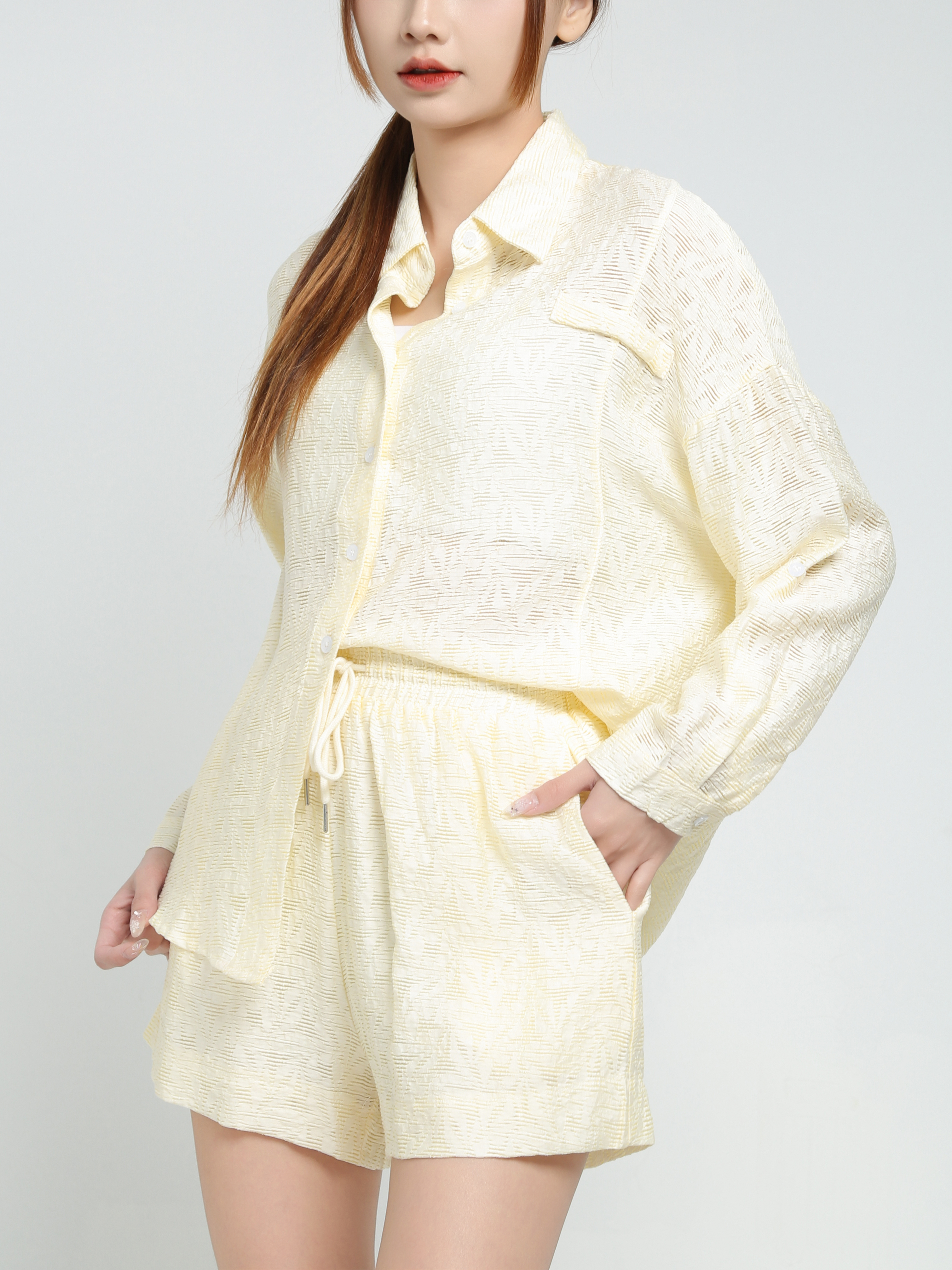 Floral Eyelet Set 34459