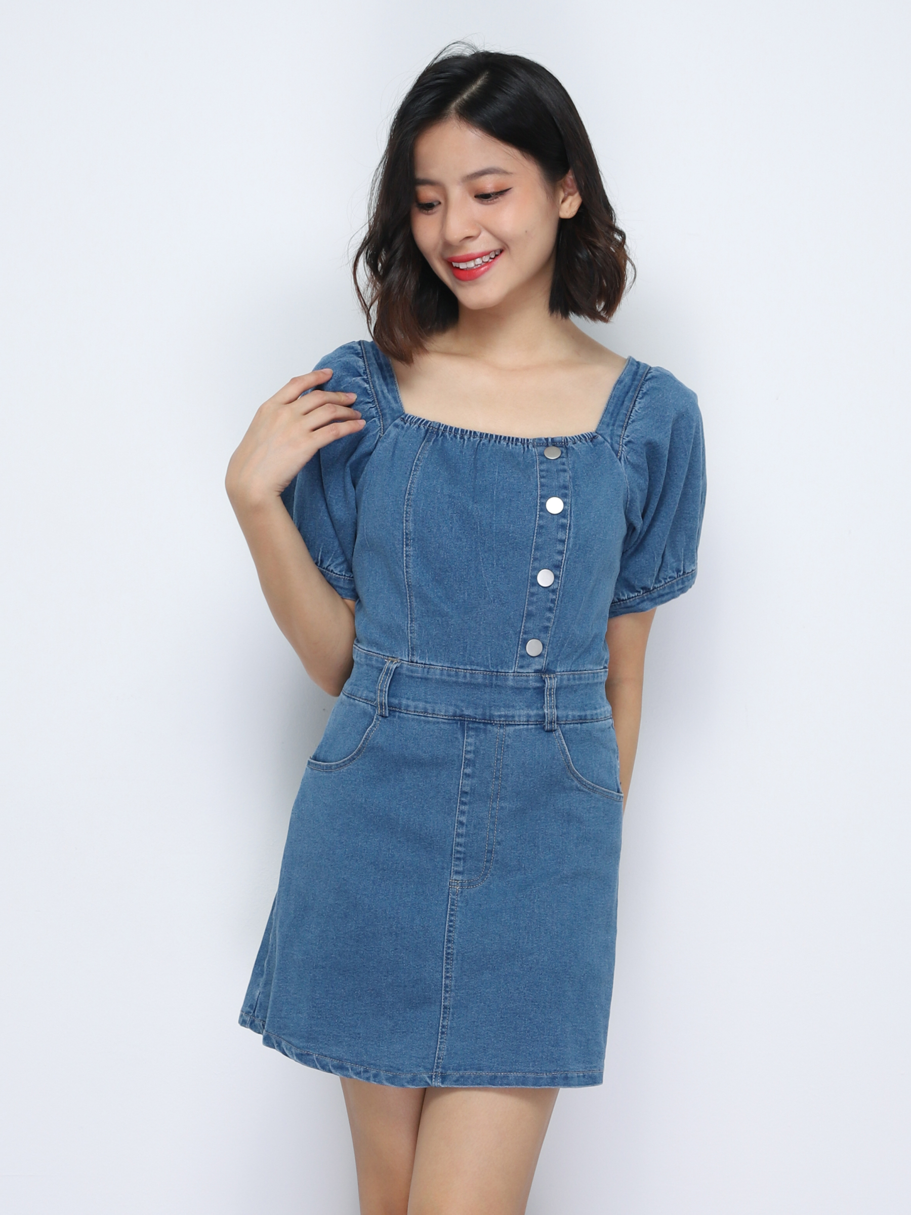 Denim Jumpsuit 34468