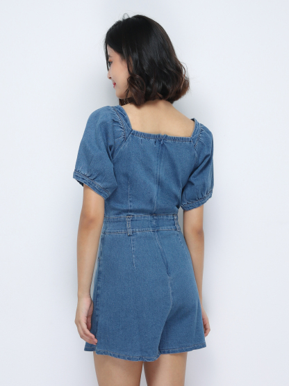 Denim Jumpsuit 34468