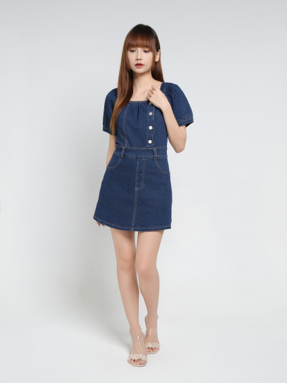 Denim Jumpsuit 34468