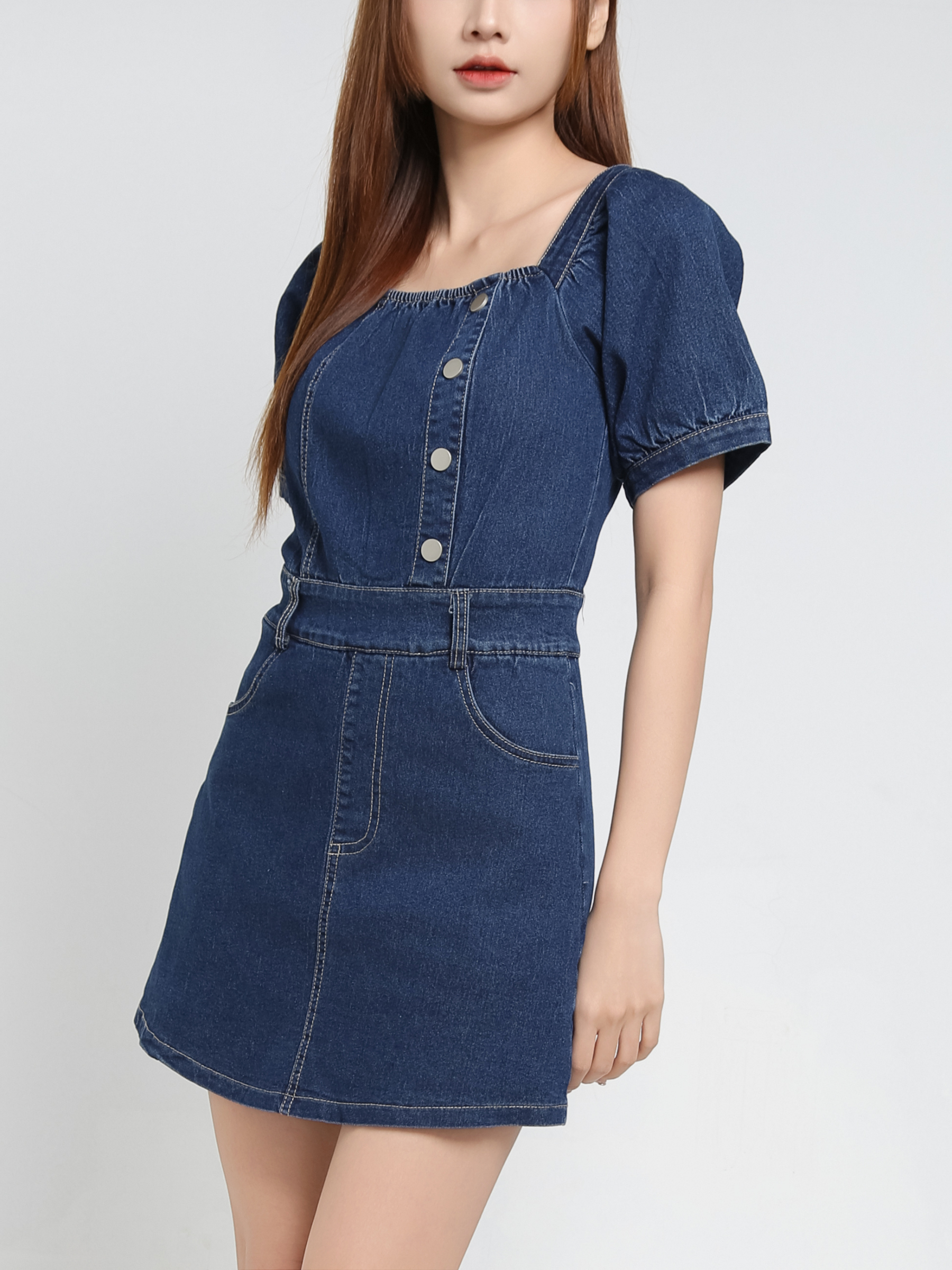 Denim Jumpsuit 34468