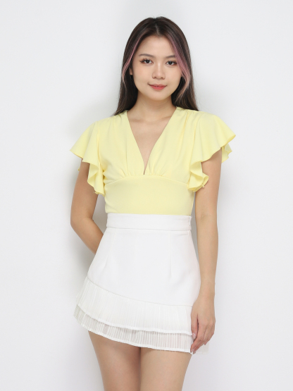 Butterfly Sleeve Top 34563