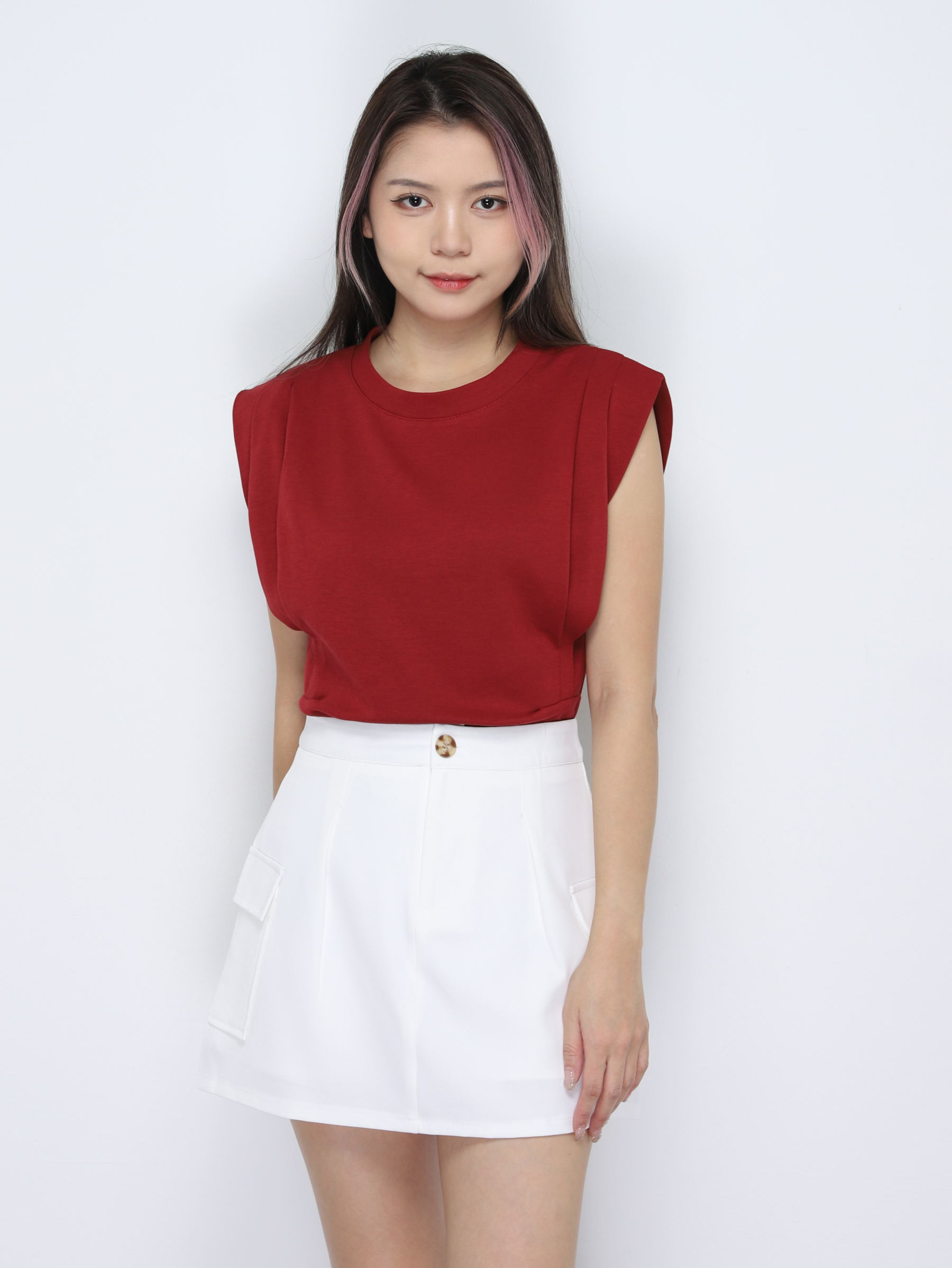 Side Pocket Skirt Pants 34844