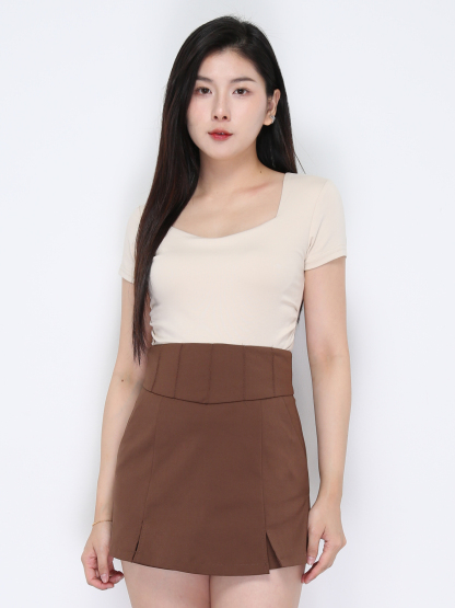 High Waist Skirt Pant 34894