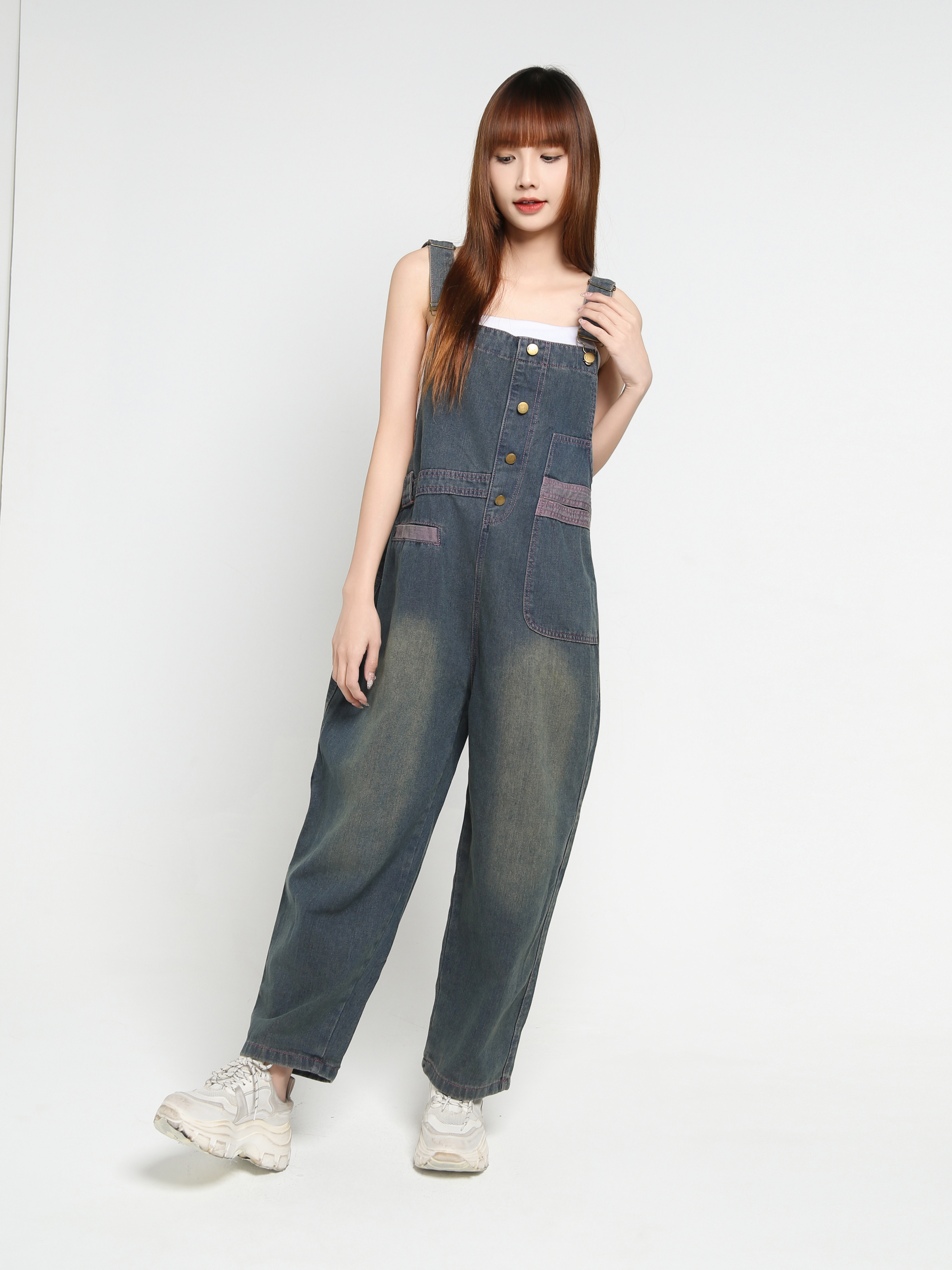 Denim Jumpsuit 35026