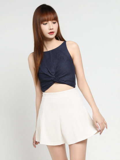 High Waist Short Pants 35080