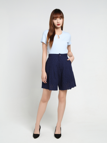 Eyelet Short Pants 35136