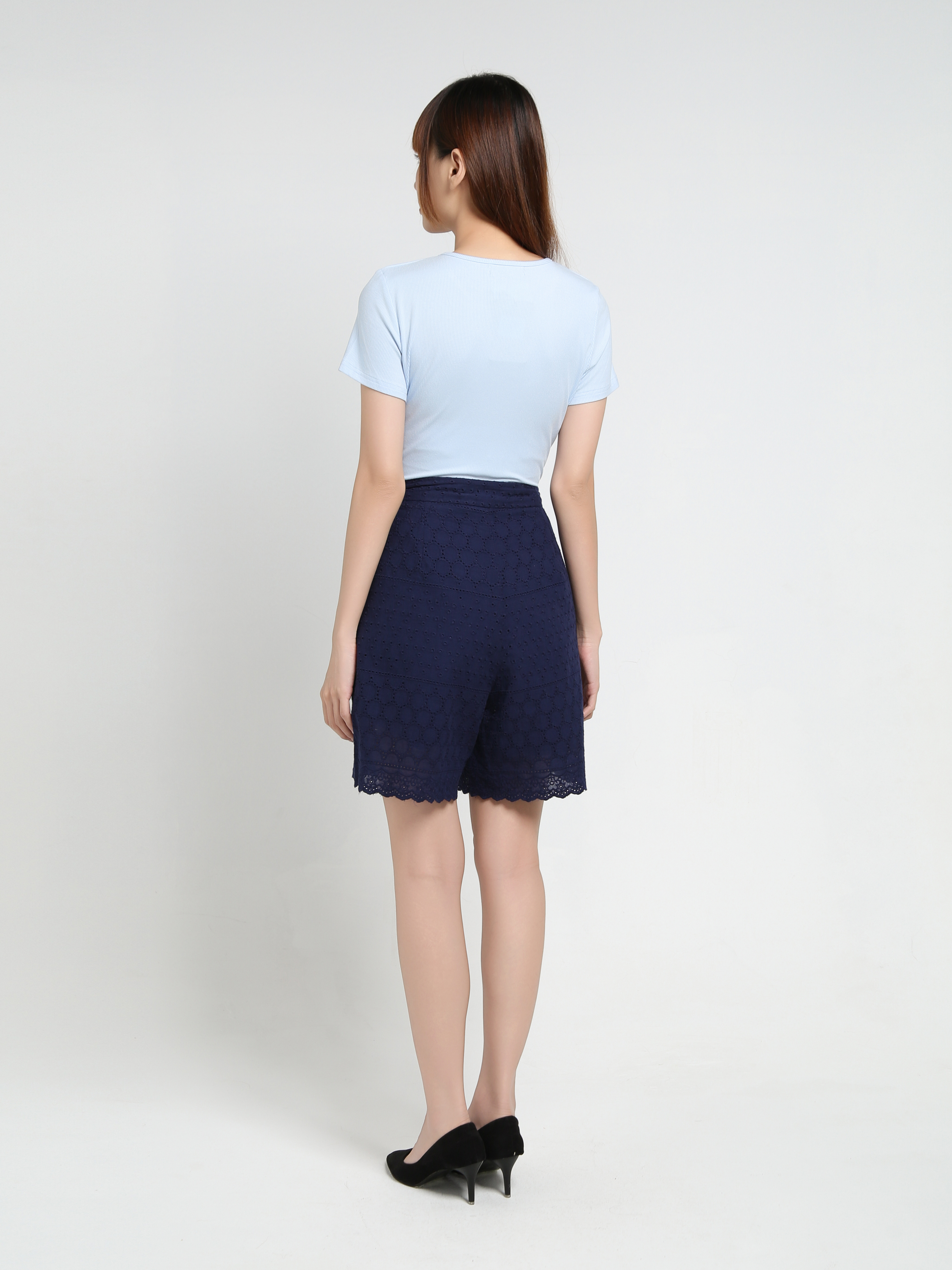 Eyelet Short Pants 35136