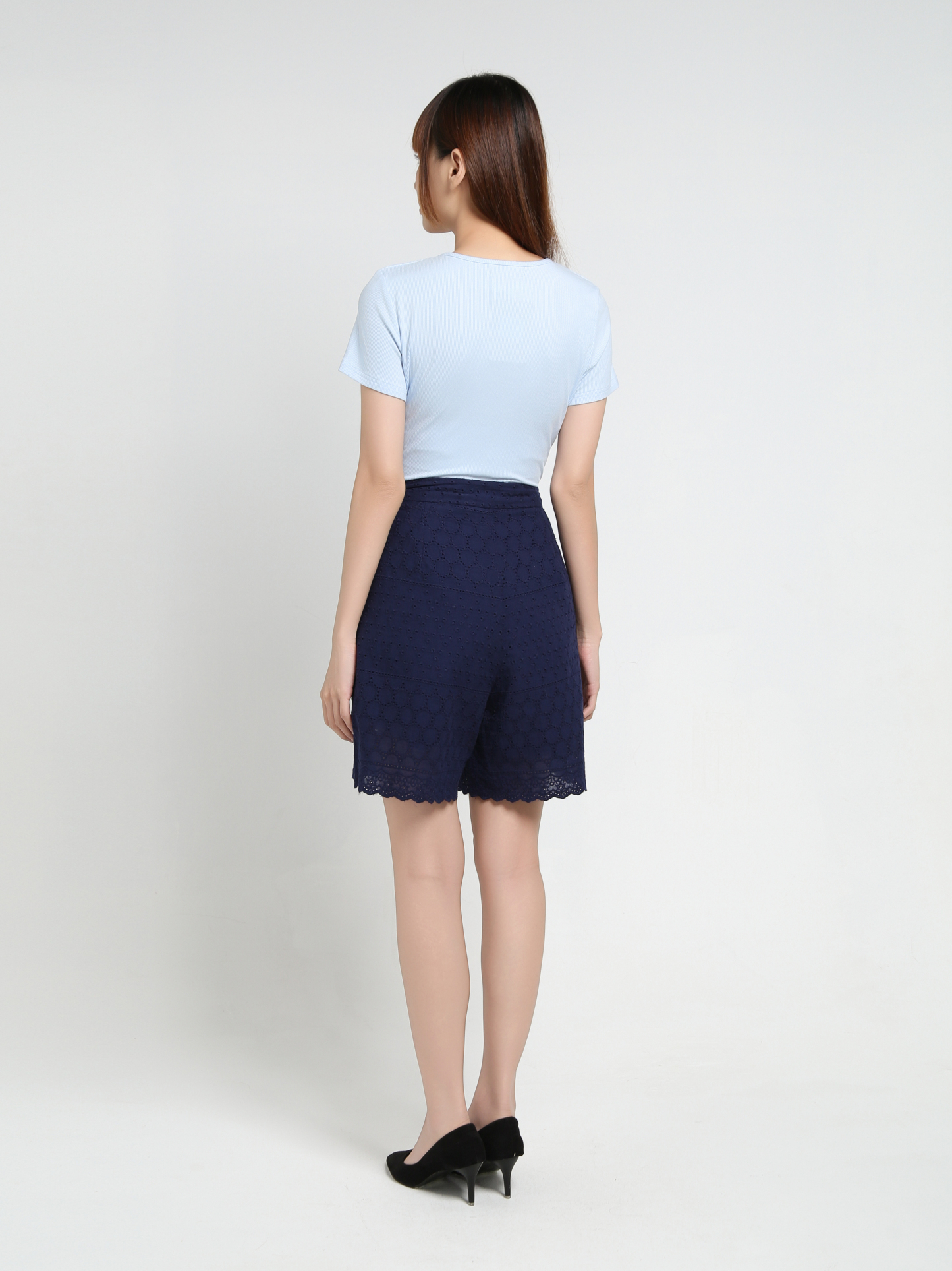 Eyelet Short Pants 35136