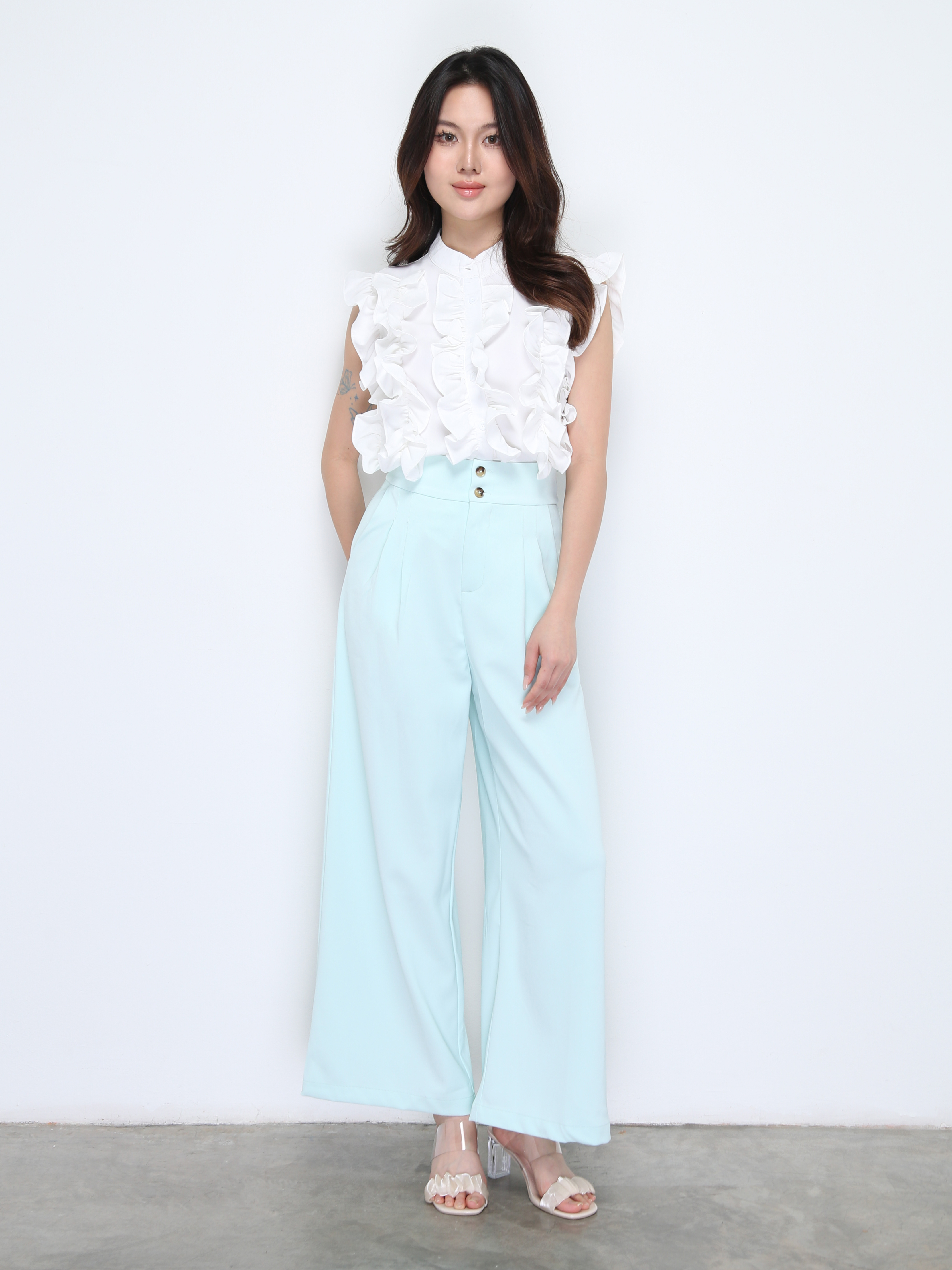 Ruffles Top 35381