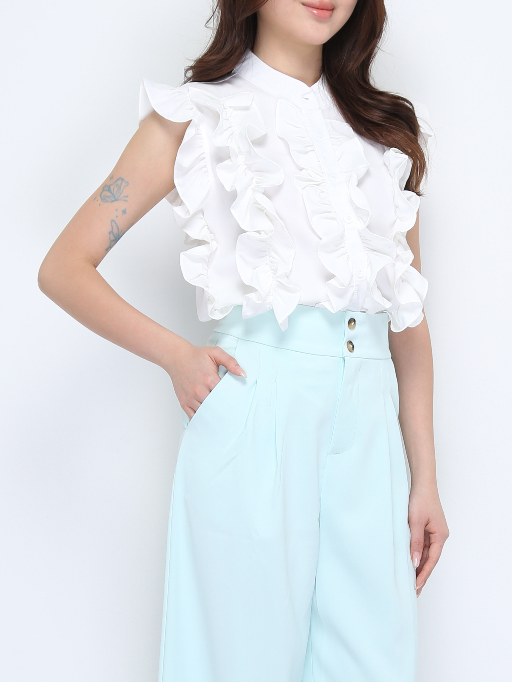 Ruffles Top 35381