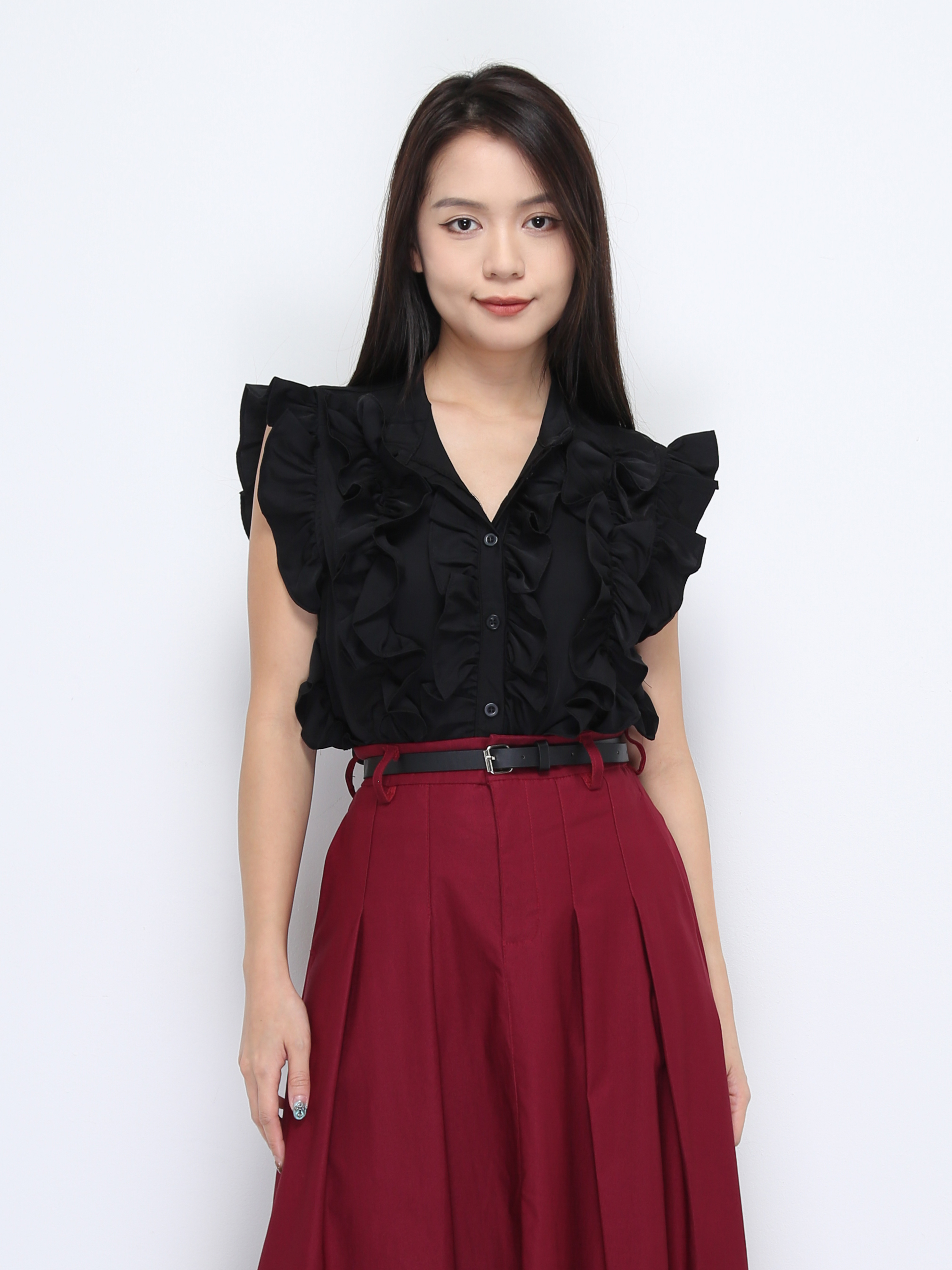 Ruffles Top 35381
