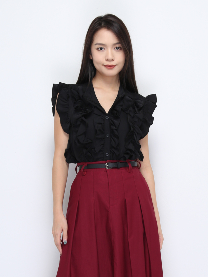 Ruffles Top 35381