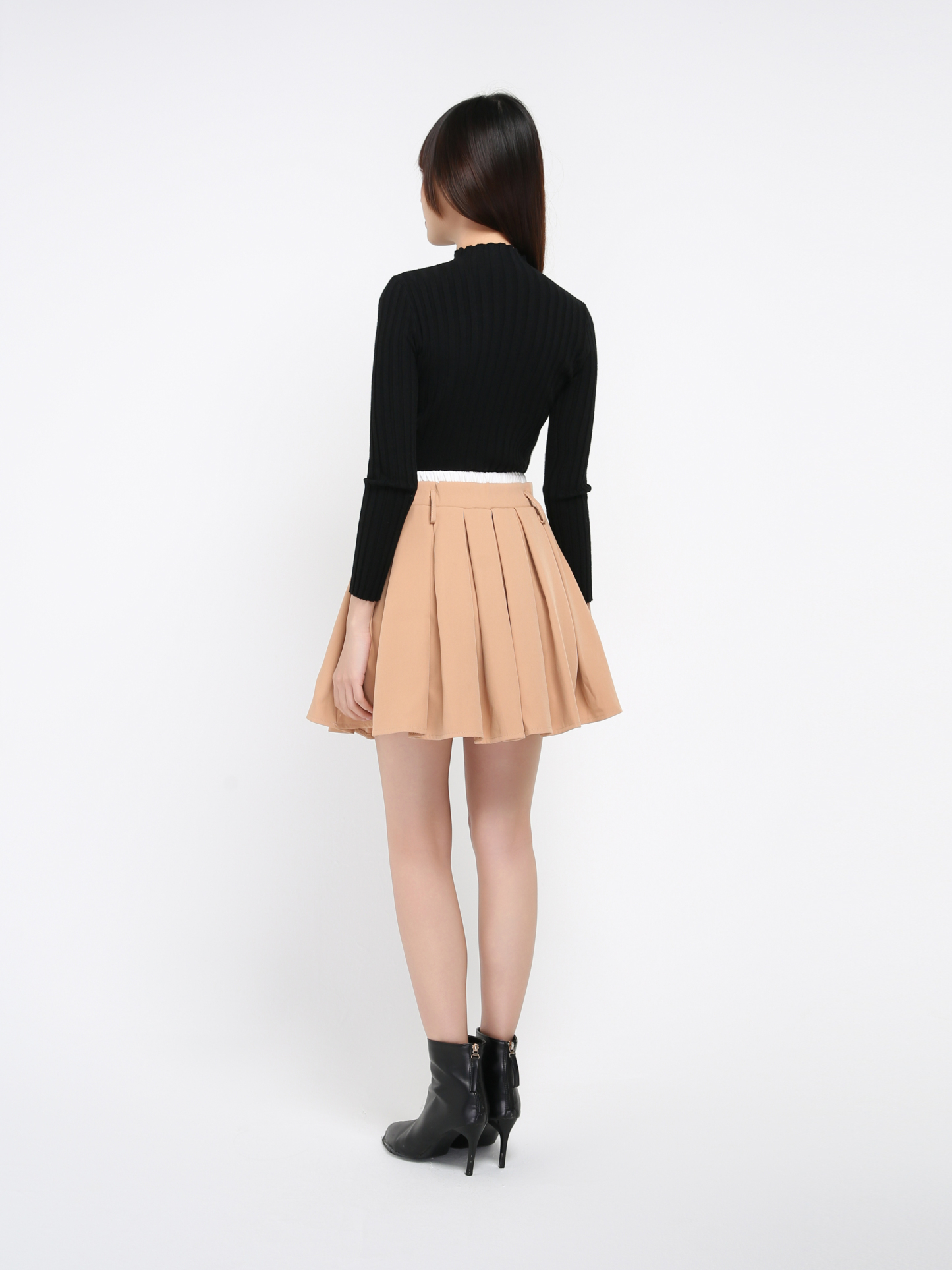 Pleated SKirt Pants 35991