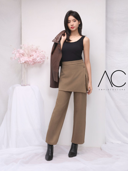 Fake Two Pieces Long Pant 42123