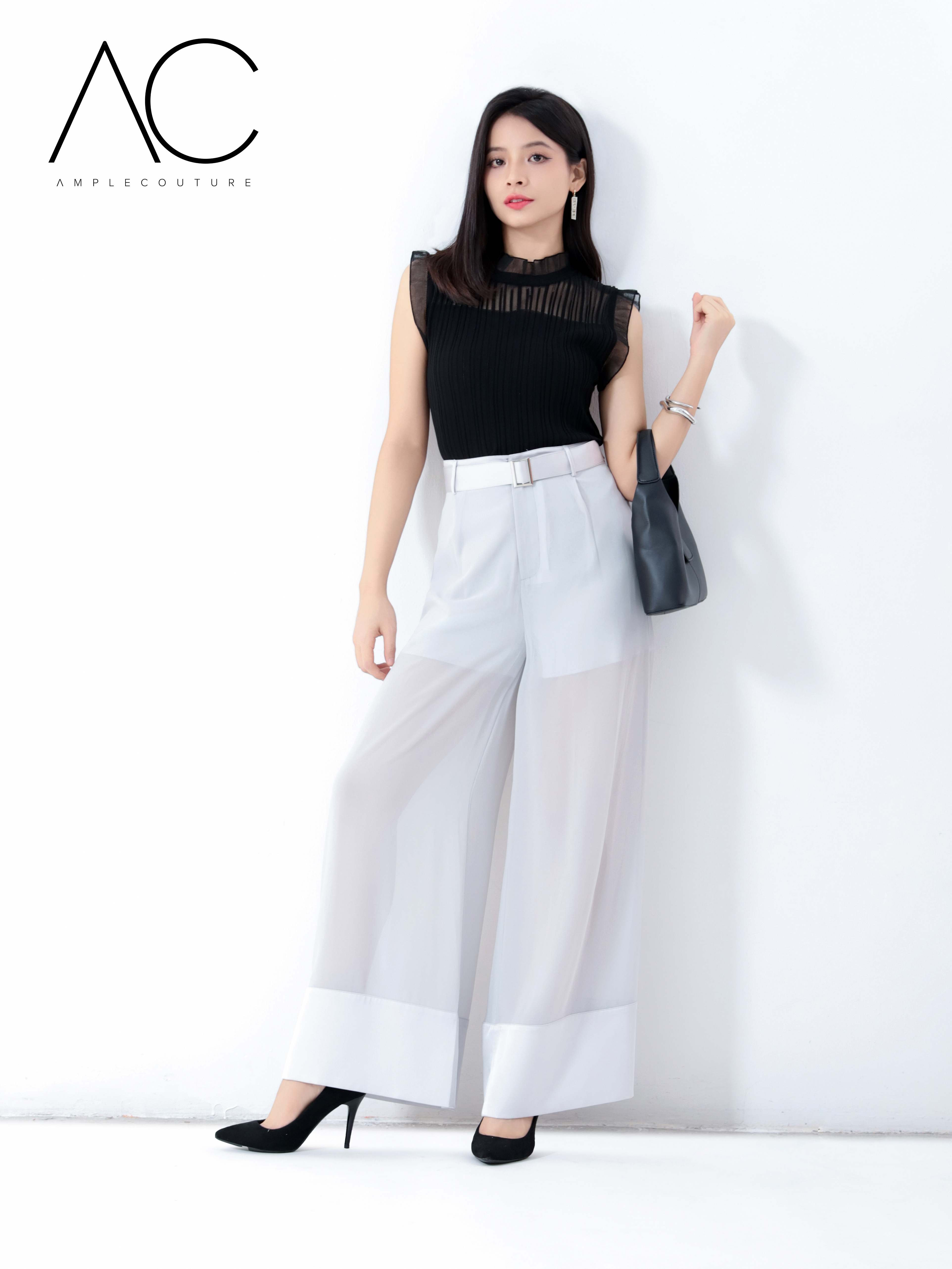 Sleeveless Net Top 36163