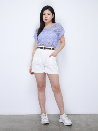 With Belt Short Pants 36391