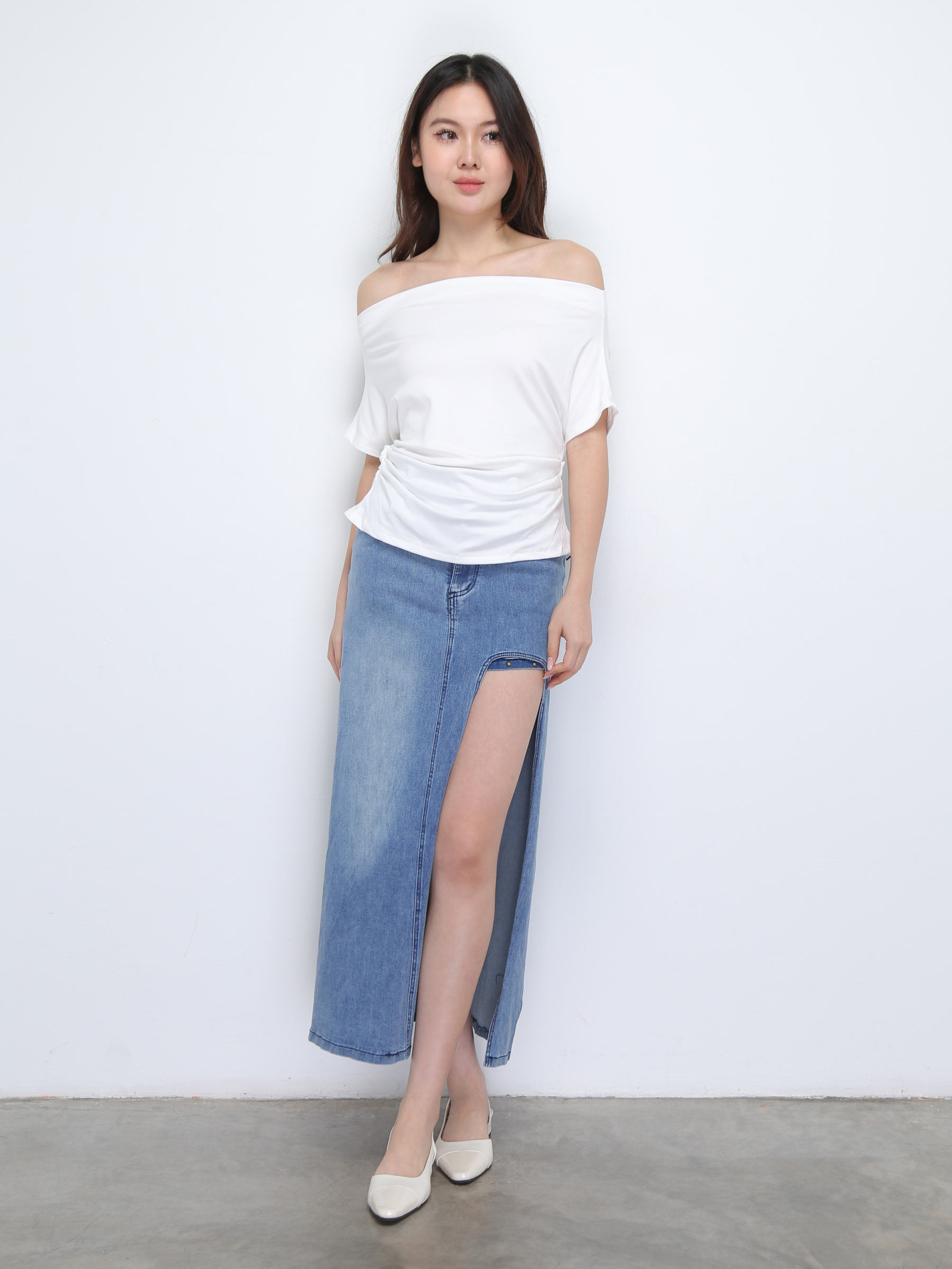 Boat Neckline Top 36340