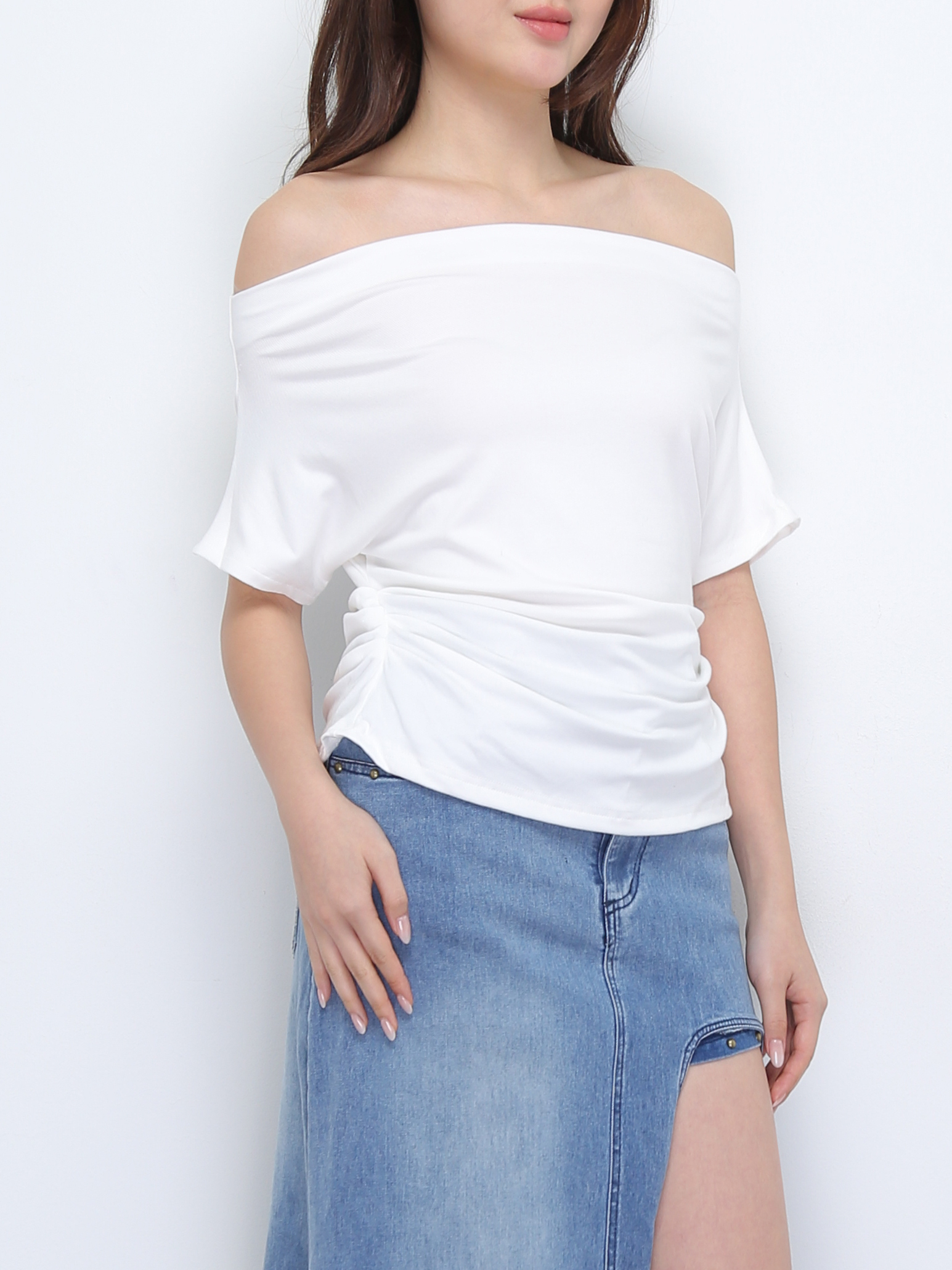 Boat Neckline Top 36340