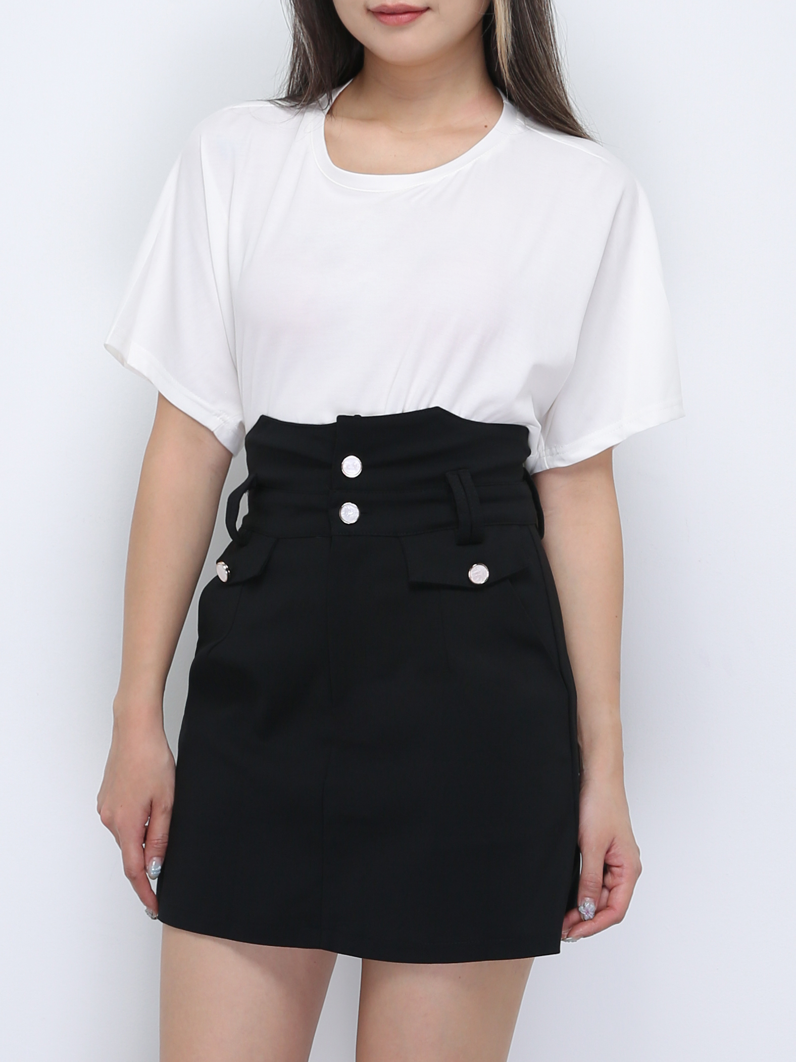 Casual Wear Waist Drawstring Top 36355