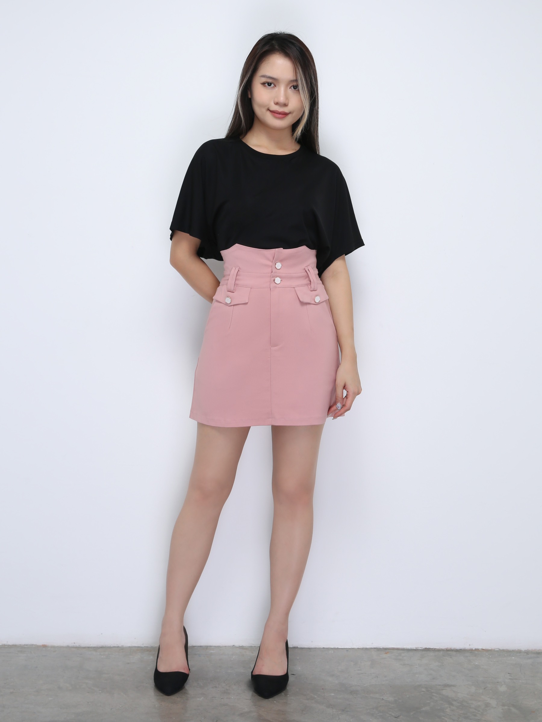Casual Wear Waist Drawstring Top 36355