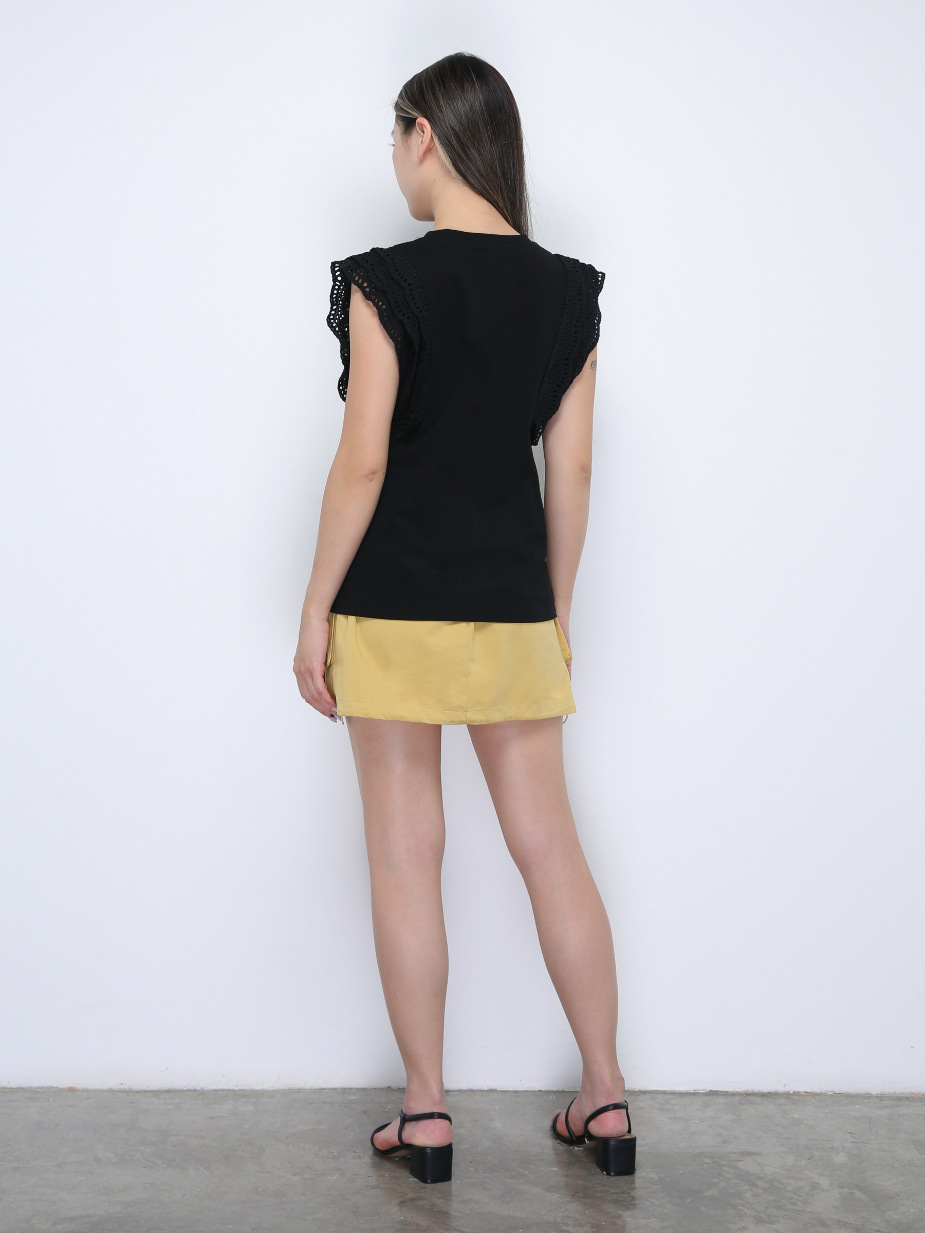 Side Pocket Skirt Pants 36394