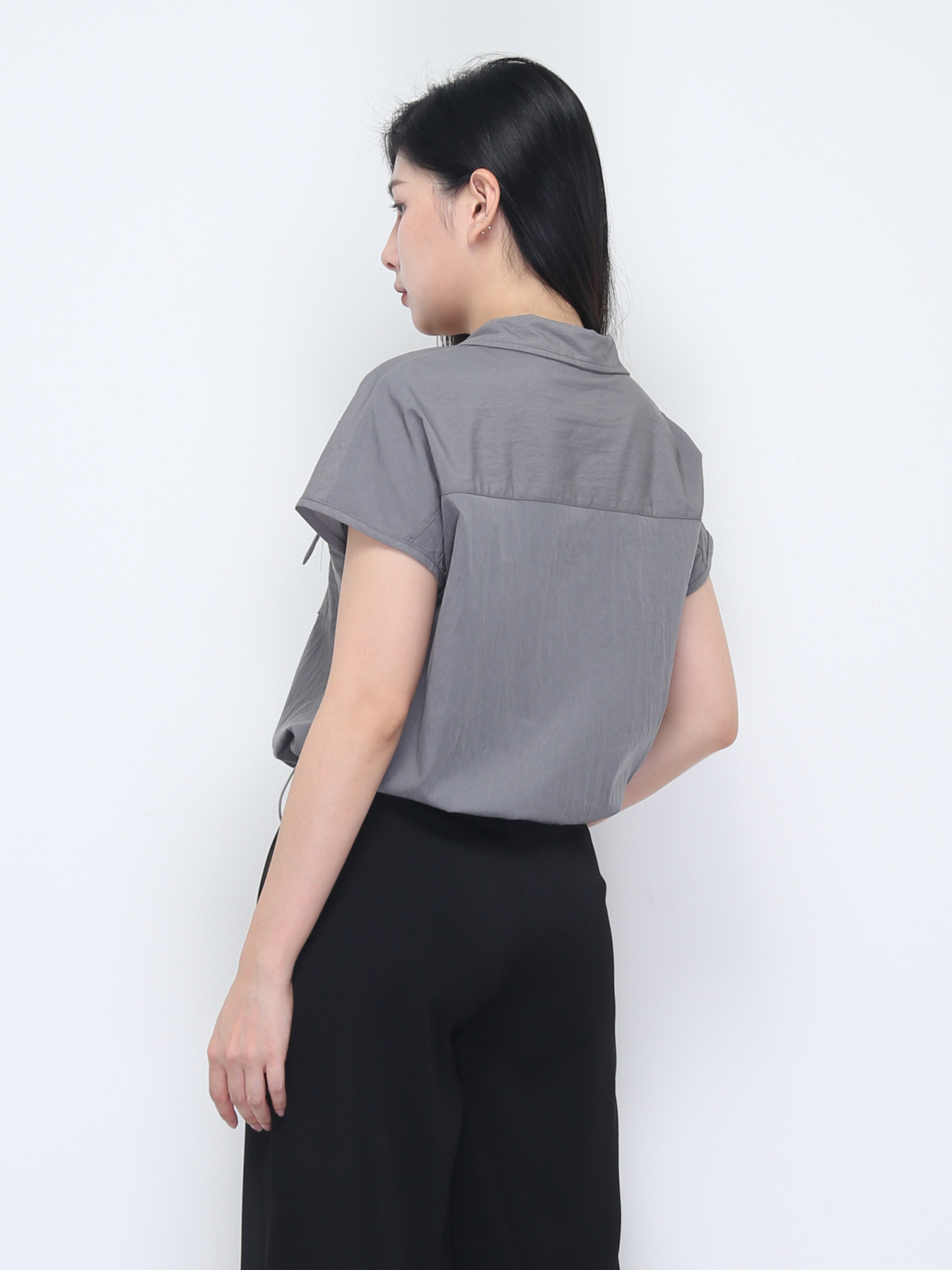 Waist Drawstring Top 36547