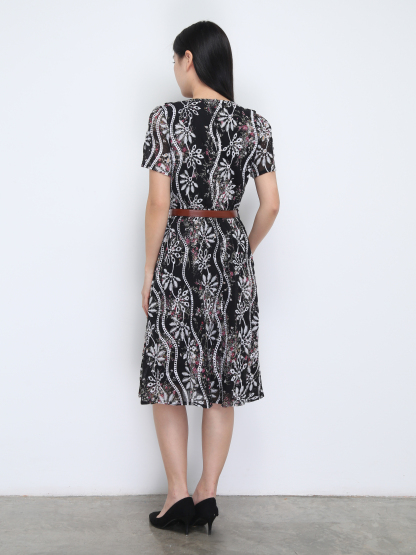 Eyelet Floral Dress 36667