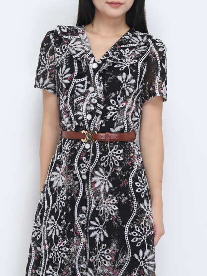 Eyelet Floral Dress 36667