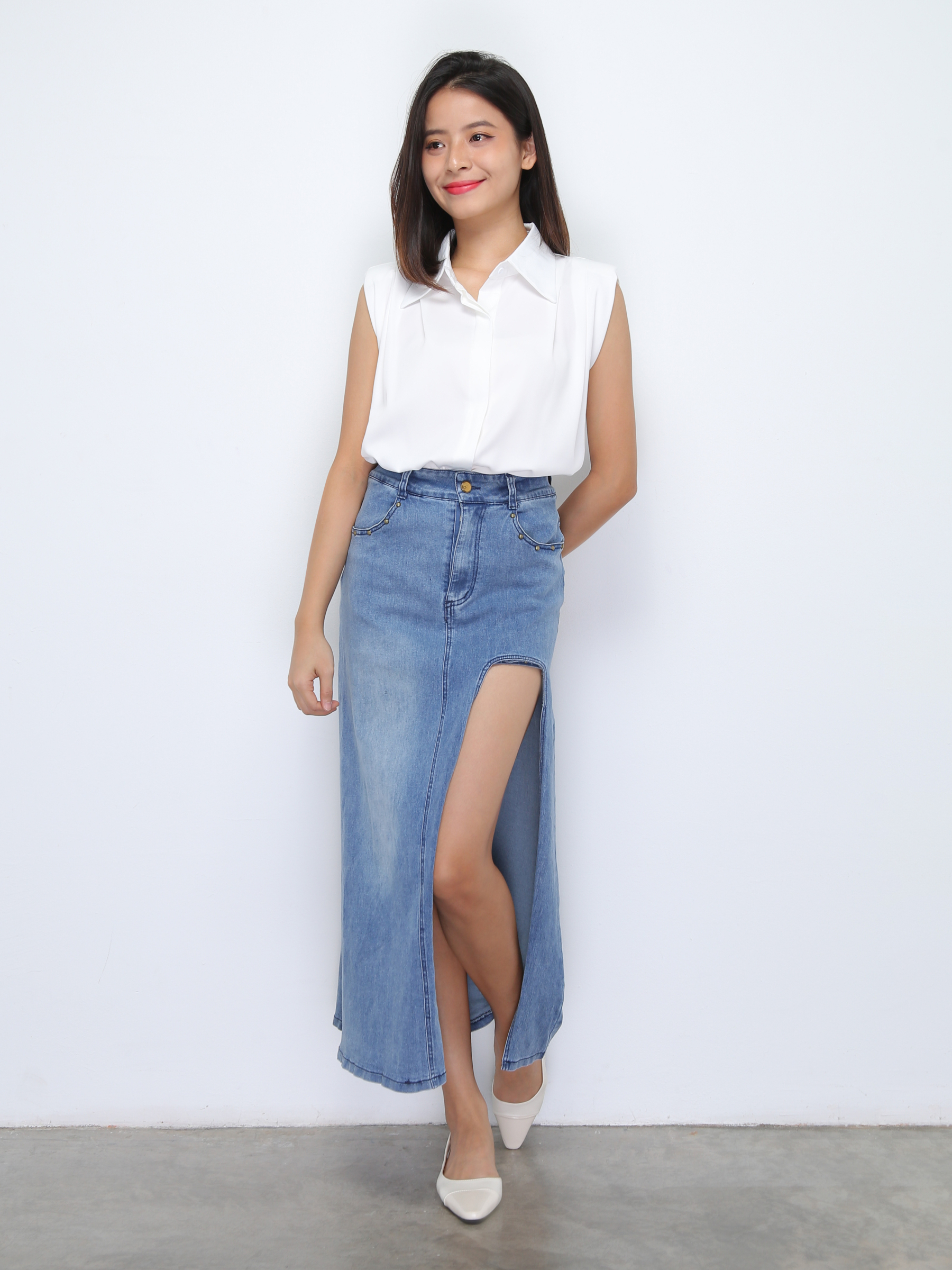 Sleeveless BLouse 36954