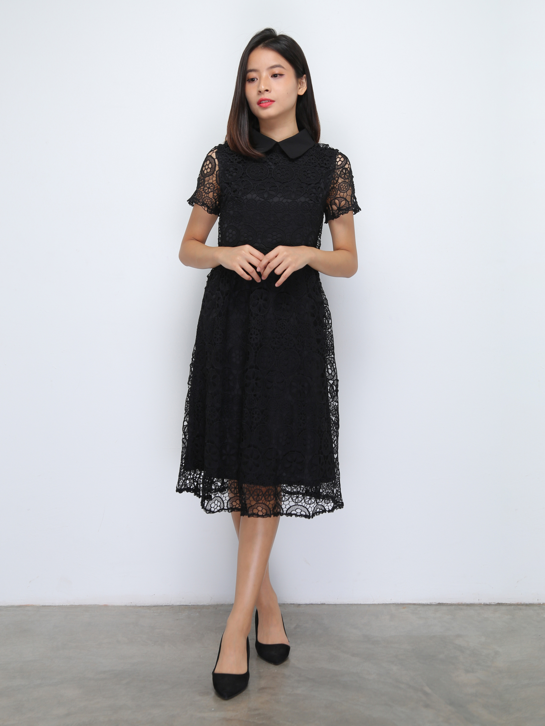 Eyelet Lace Dress 36970