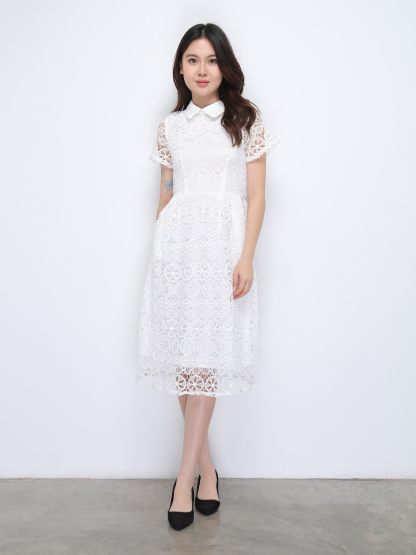Eyelet Lace Dress 36970