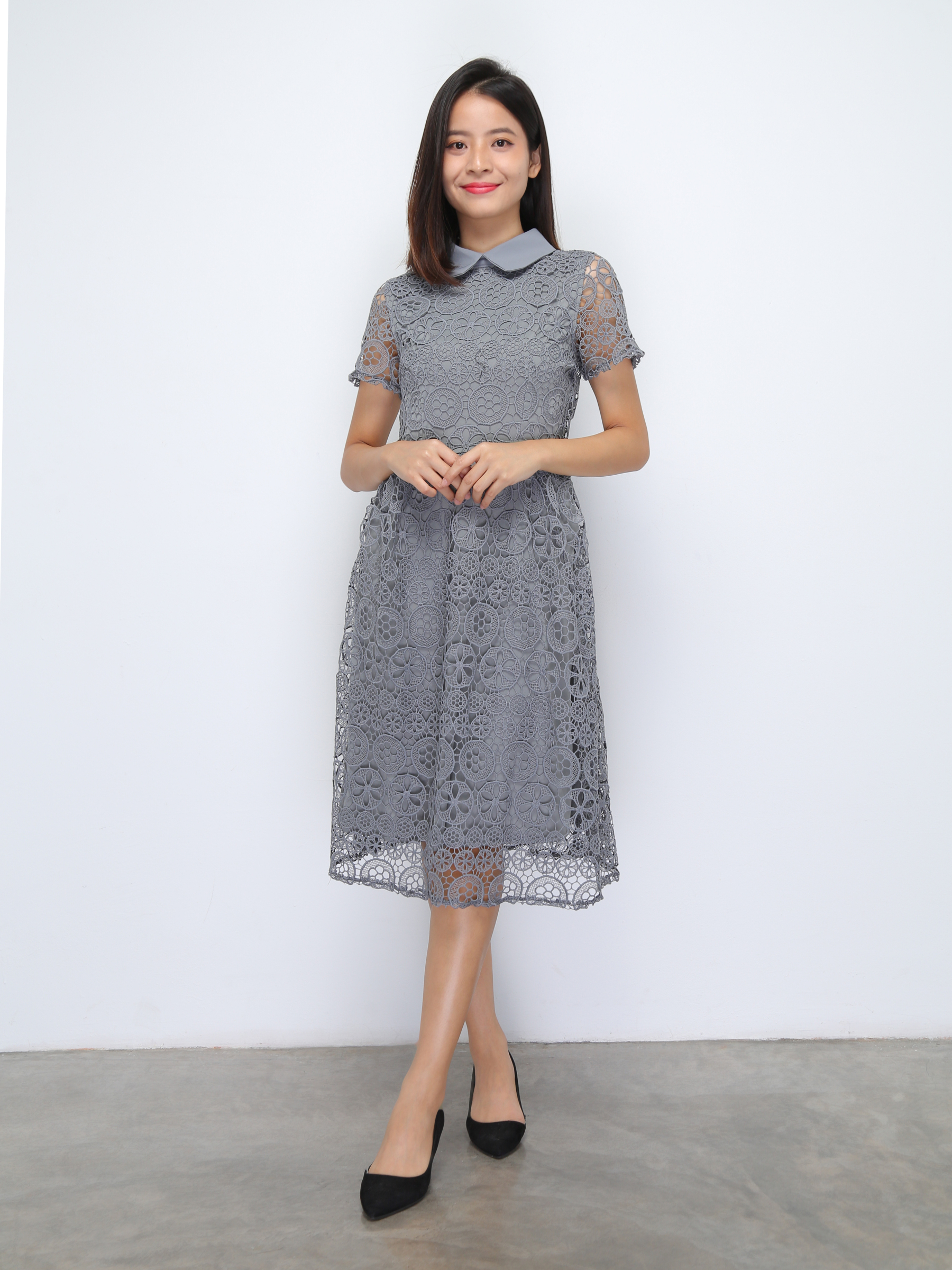 Eyelet Lace Dress 36970
