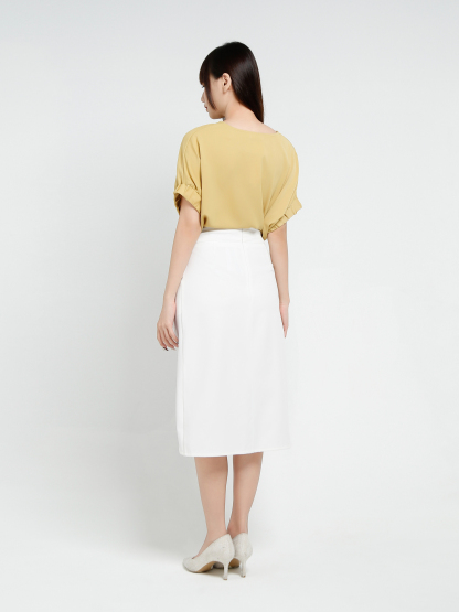 High Waist Wrap Skirt 37041