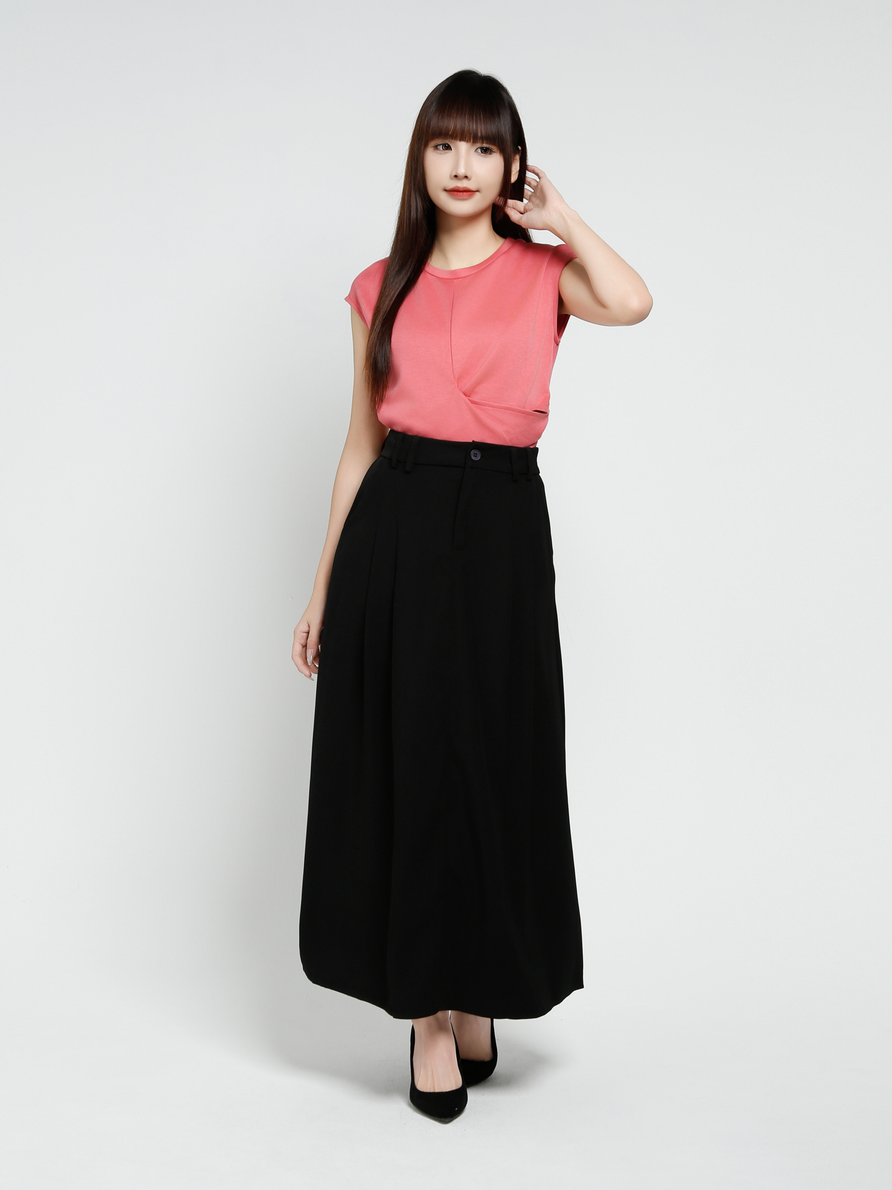 Sleeveless Wrap Top 37049