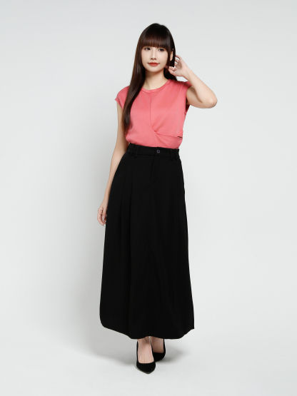 Sleeveless Wrap Top 37049