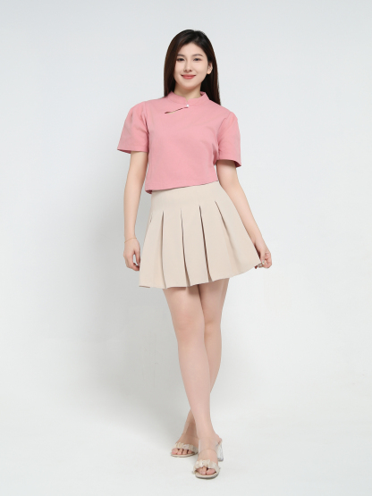 Short Sleeve Crop Top 37054