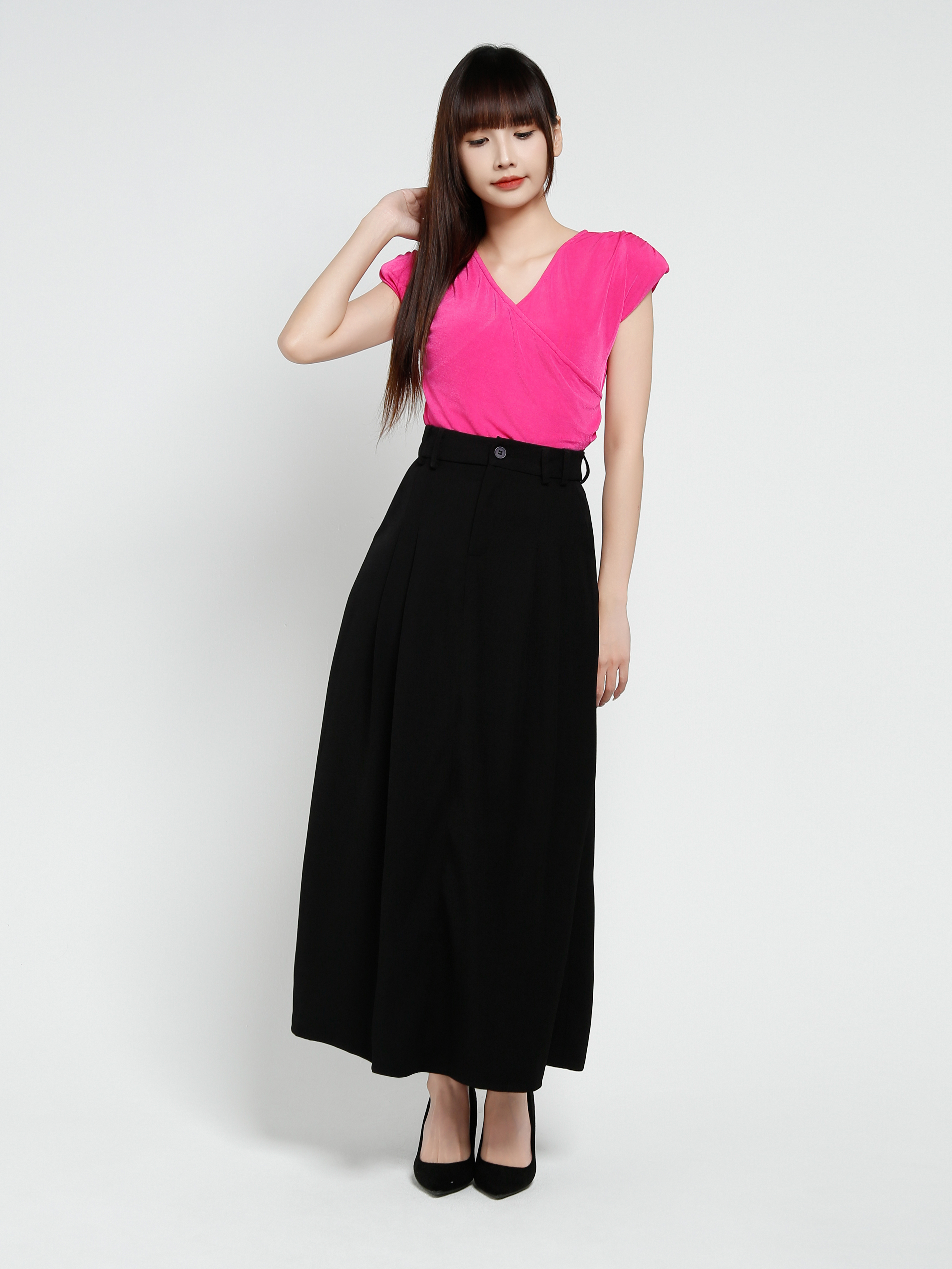 Sleeveless Wrap Top 37071