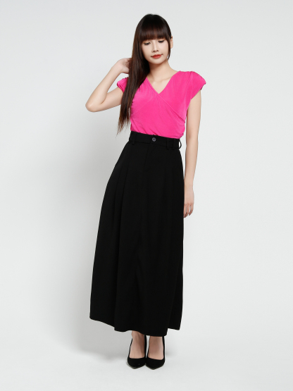 Sleeveless Wrap Top 37071